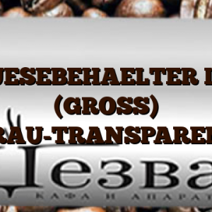 GEMUESEBEHAELTER LINKS (GROSS) GRAU-TRANSPARENT