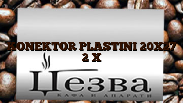 KONEKTOR PLASTINI 20X27 2 X