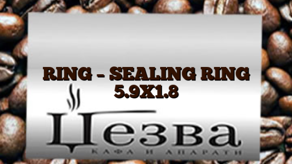 RING – SEALING RING 5.9X1.8