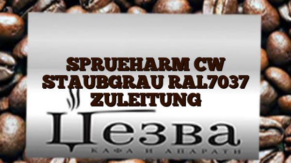 SPRUEHARM CW STAUBGRAU RAL7037    ZULEITUNG