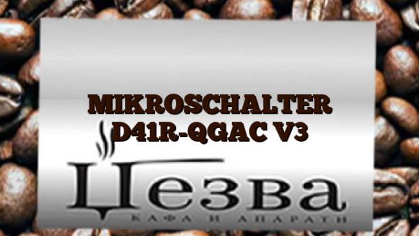 MIKROSCHALTER D41R-QGAC V3