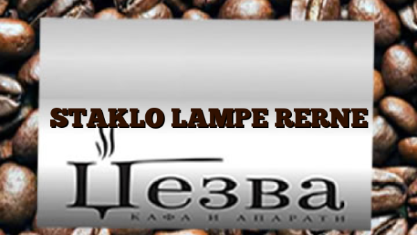 STAKLO LAMPE RERNE