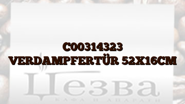 C00314323  VERDAMPFERTÜR 52X16CM