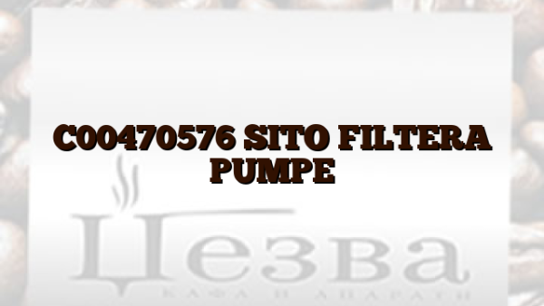 C00470576  SITO FILTERA PUMPE