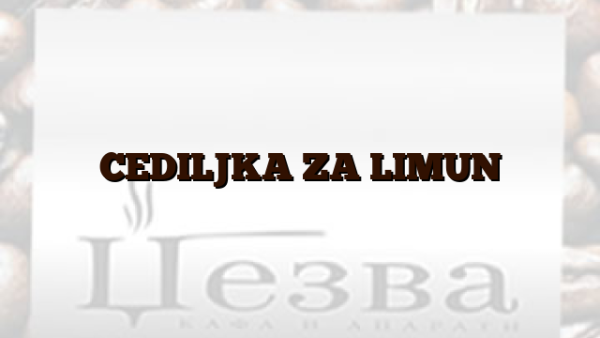 CEDILJKA ZA LIMUN