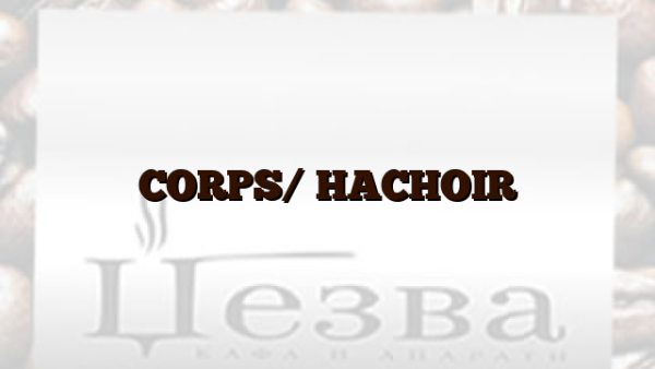CORPS/ HACHOIR