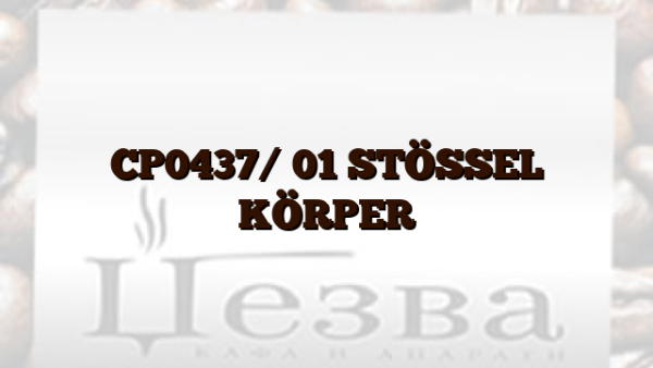 CP0437/ 01  STÖSSEL KÖRPER
