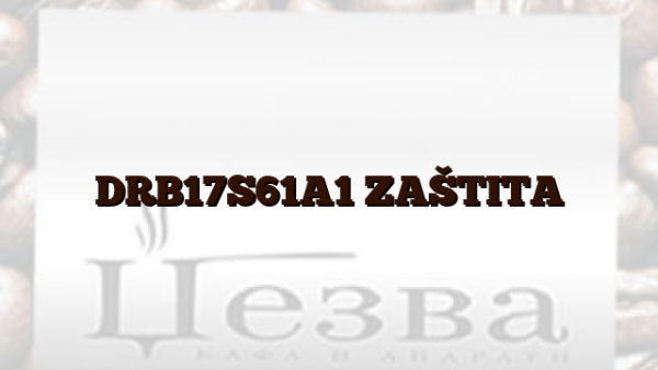 DRB17S61A1  ZAŠTITA