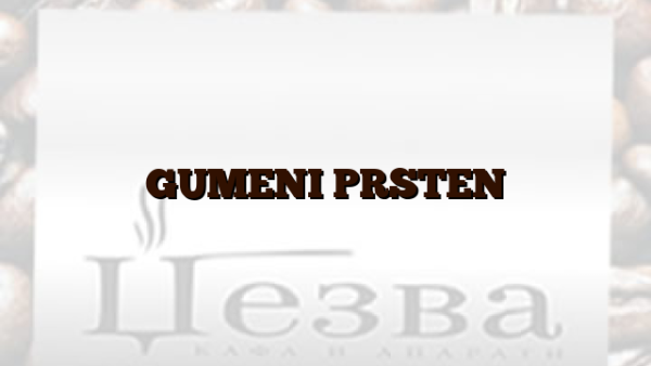 GUMENI PRSTEN