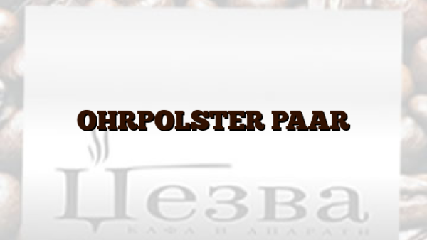 OHRPOLSTER PAAR