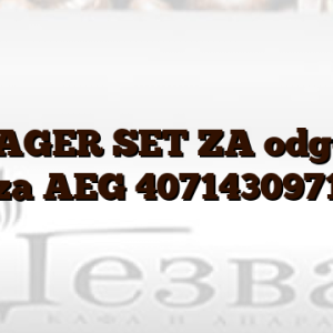 099 LAGER SET ZA odgovara za AEG 4071430971