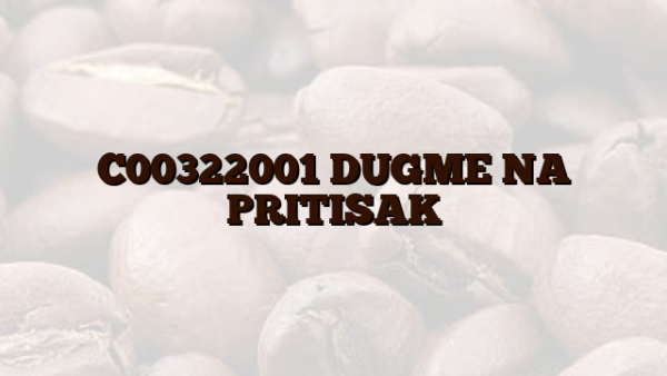 C00322001  DUGME NA PRITISAK