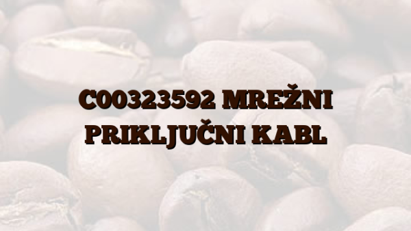 C00323592  MREŽNI PRIKLJUČNI KABL