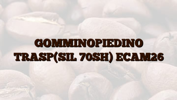 GOMMINOPIEDINO TRASP(SIL 70SH) ECAM26
