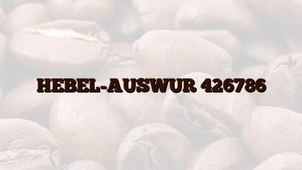 HEBEL-AUSWUR 426786