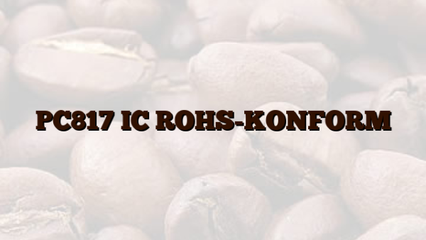PC817  IC ROHS-KONFORM
