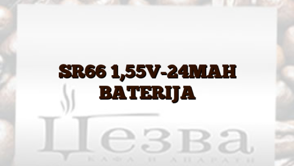 SR66  1,55V-24MAH BATERIJA