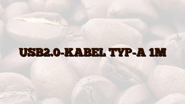 USB2.0-KABEL TYP-A 1M