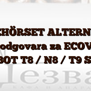 ZUBEHÖRSET ALTERNATIV FÜR odgovara za ECOVACS DEEBOT T8 /  N8 /  T9 SERIE