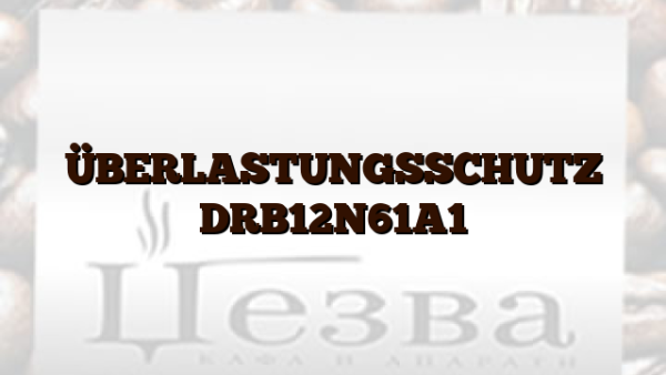 ÜBERLASTUNGSSCHUTZ DRB12N61A1