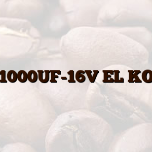 1000UF-16V  EL KO