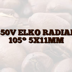 10UF-50V  ELKO RADIAL PAN 105° 5X11MM