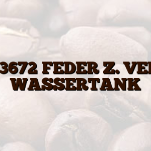 11003672  FEDER Z. VENTIL WASSERTANK