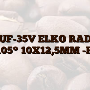 220UF-35V  ELKO RADIAL PAN 105° 10X12,5MM -ROHS-