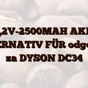 22,2V-2500MAH  AKKU ALTERNATIV FÜR odgovara za DYSON DC34