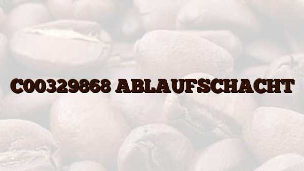 C00329868  ABLAUFSCHACHT