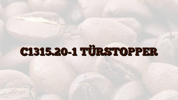 C1315.20-1  TÜRSTOPPER