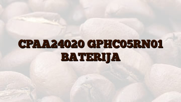 CPAA24020 GPHC05RN01 BATERIJA
