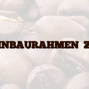 EINBAURAHMEN   ZU