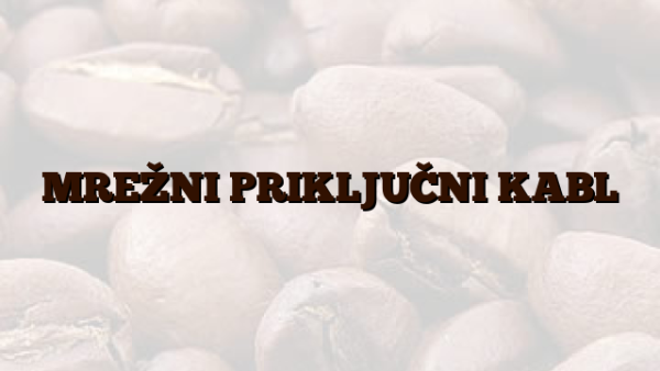 MREŽNI PRIKLJUČNI KABL