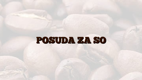 POSUDA ZA SO
