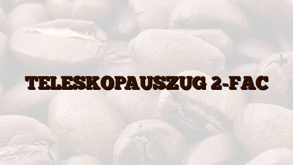 TELESKOPAUSZUG 2-FAC