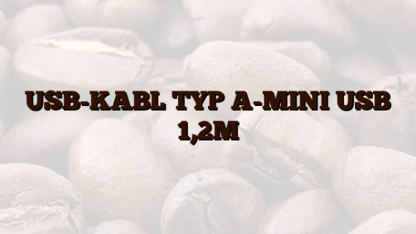 USB-KABL TYP A-MINI USB 1,2M