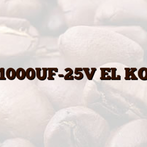 1000UF-25V  EL KO