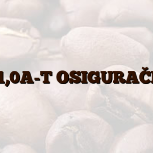 1,0A-T  OSIGURAČI