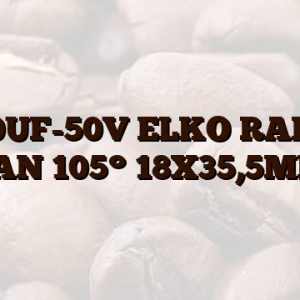 2200UF-50V  ELKO RADIAL PAN 105° 18X35,5MM