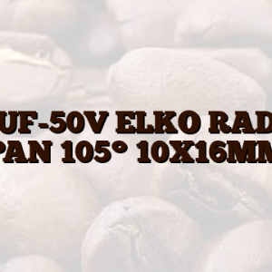 220UF-50V  ELKO RADIAL PAN 105° 10X16MM