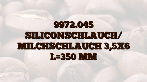 9972.045  SILICONSCHLAUCH/ MILCHSCHLAUCH 3,5X6 L=350 MM