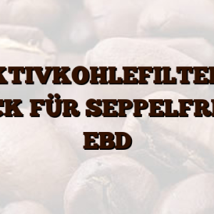 AKTIVKOHLEFILTER 2 STÜCK FÜR SEPPELFRICKE,  EBD