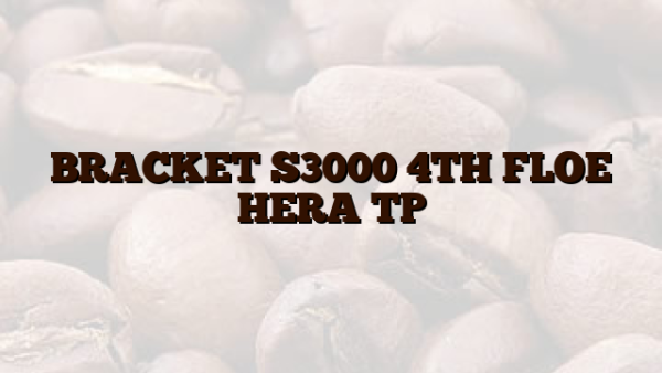 BRACKET S3000 4TH FLOE HERA TP
