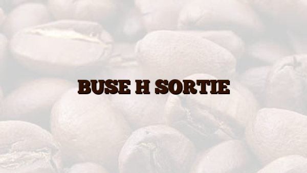 BUSE H SORTIE