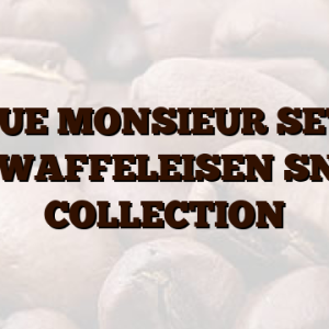 CROQUE MONSIEUR SET FÜR DAS WAFFELEISEN SNACK COLLECTION