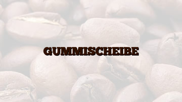 GUMMISCHEIBE