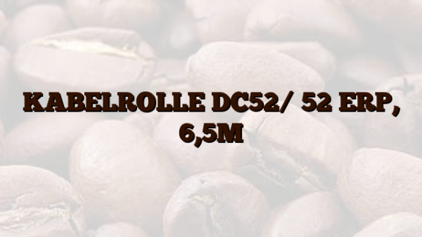KABELROLLE DC52/ 52 ERP,  6,5M