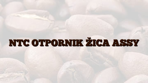 NTC OTPORNIK ŽICA ASSY
