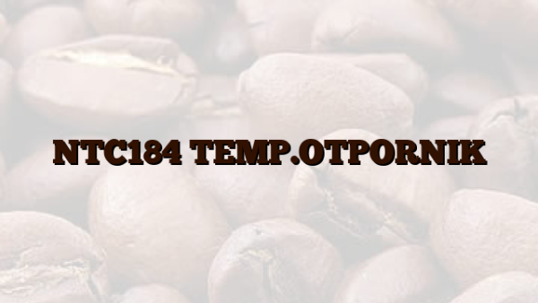 NTC184  TEMP.OTPORNIK